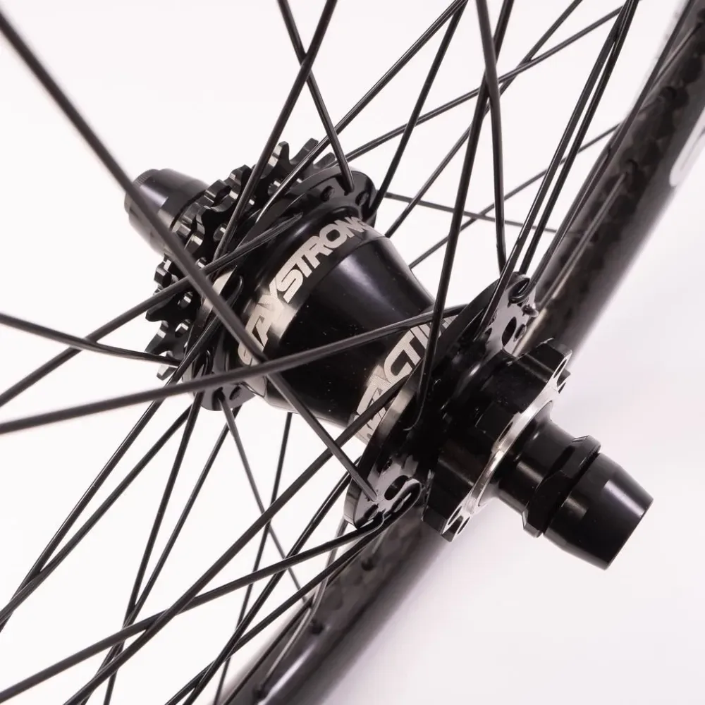 Stay Strong Carbon Race DVSN V3 20" Disc Race Wheelset - Carbon/ 1.75"
