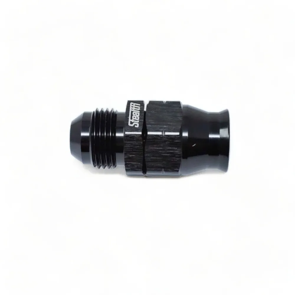 STEALTH HLX-SERIES - Gerades Dash/-Fitting drehbar männlich für Aluminium Rohr (alle Größen / Aluminium) Stealth Performance