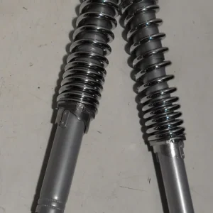 Stoßdämpfer Federbeine universal Hercules Puch Kreidler KTM Mofa Grau 260 mm/M8 Neu