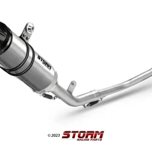 STORM GP Auspuff Komplettanlage passend für Yamaha YZF-R 125 2014-2016 - MT-125