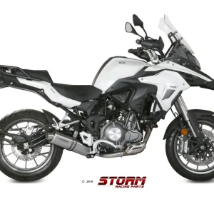 STORM OVAL Auspuff passend für BENELLI TRK 502 2017-2025