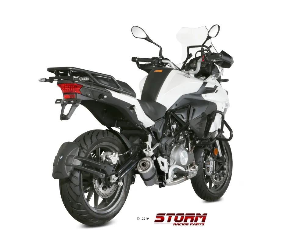 STORM OVAL Auspuff passend für BENELLI TRK 502 2017-2025