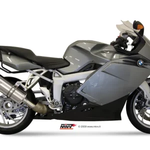 STORM OVAL Auspuff passend für BMW K 1200 R / S / GT 2005-2008