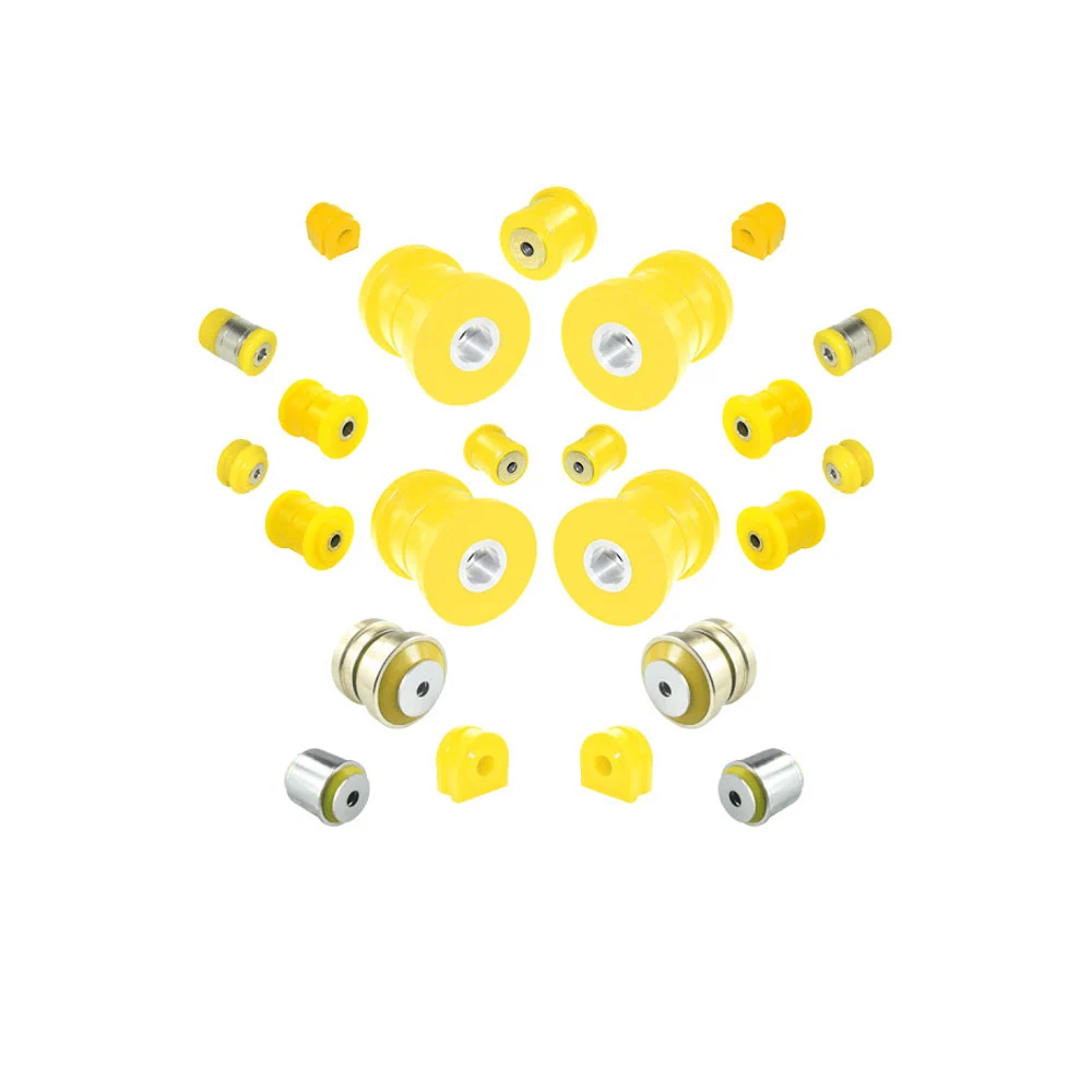 STRONGFLEX Buchsen Set passend für BMW E60 E61 Vorderachse & Hinterachse (PU)
