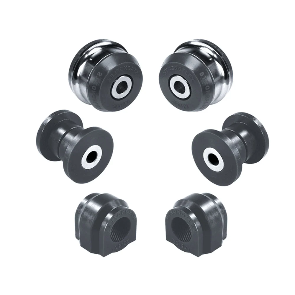 STRONGFLEX Buchsen Set passend für Seat Leon 5F Vorderachse (PU)