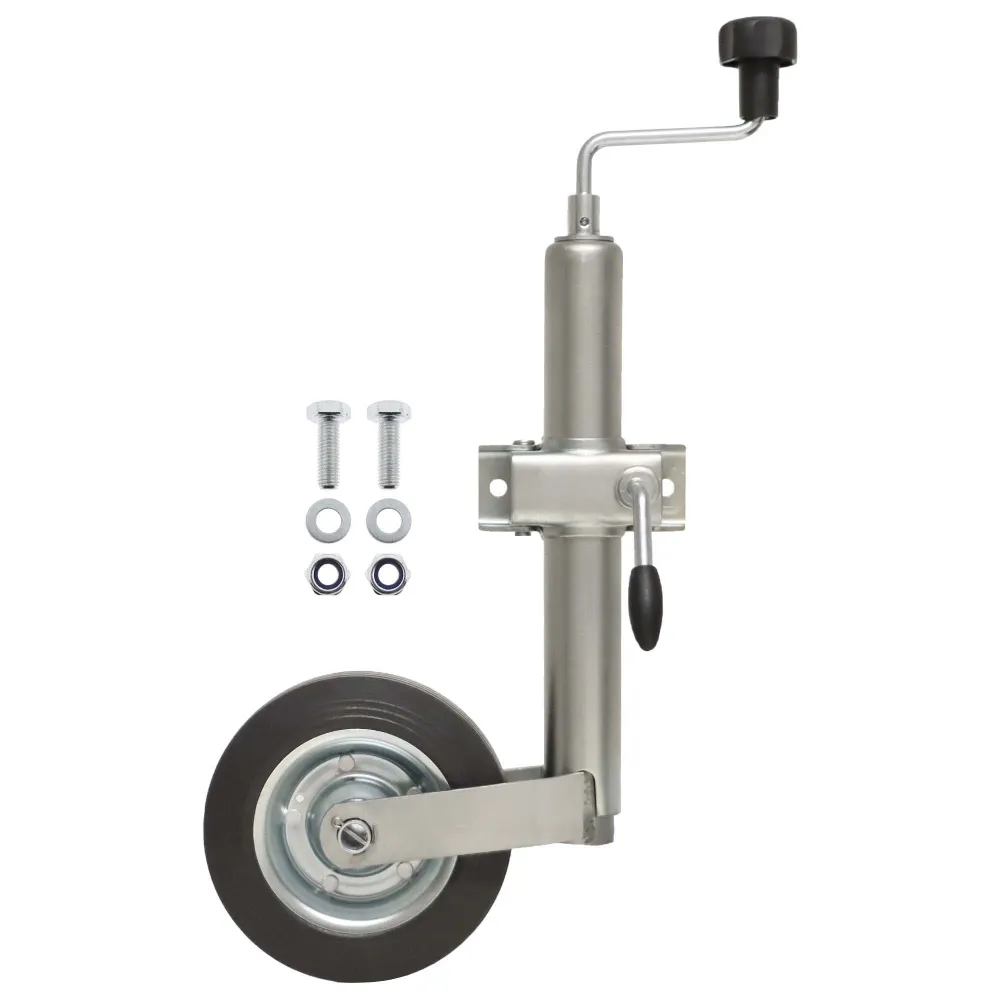 Stützrad 150kg Ø 48mm mit Klemmhalter inkl. Befestigungsschrauben