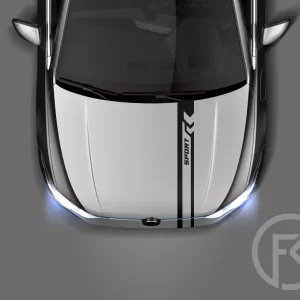 Styling Sport Rennstreifen Streifen Performance Folie Dekor Stripe Universal jdm
