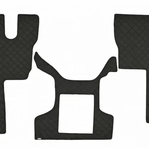Volvo FMX GEN 2 Fußmatten-Set Diamond mit Mittelfach kompatibel mit FMX (2013-2020) Swextil