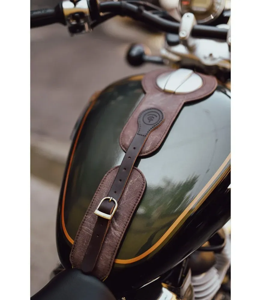Tankabdeckung für Super Meteor 650 - Cafe Twin x Trip Machine - Braun