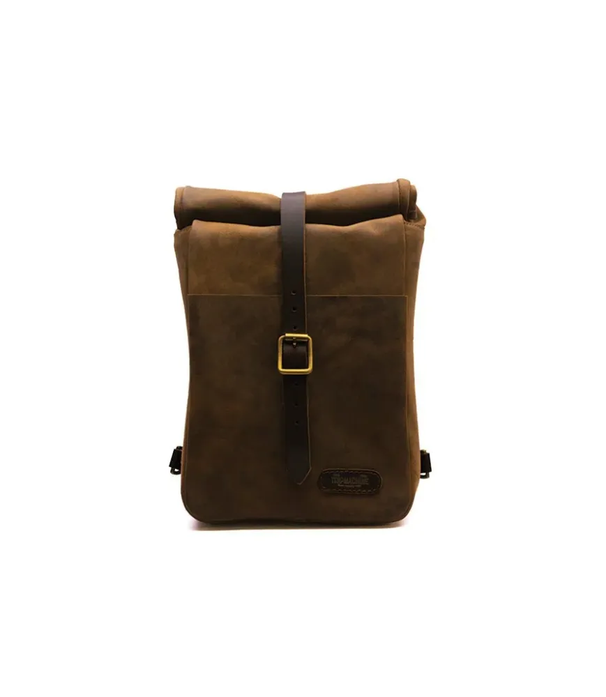 Tasche Moto Seitlich Vintage Braun - Trip Machine