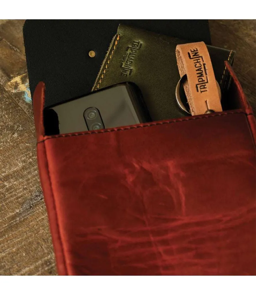 Tasche Tank Moto Vintage - Cherry Red - Trip Machine