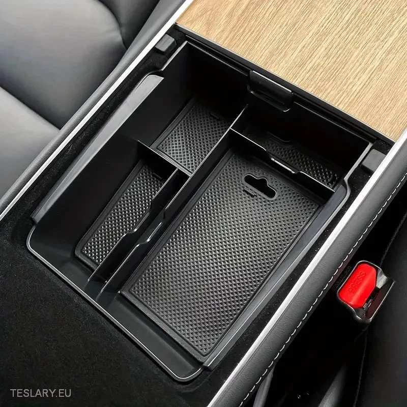 Tesla Model Y Center Console Heck Organizer Tablett