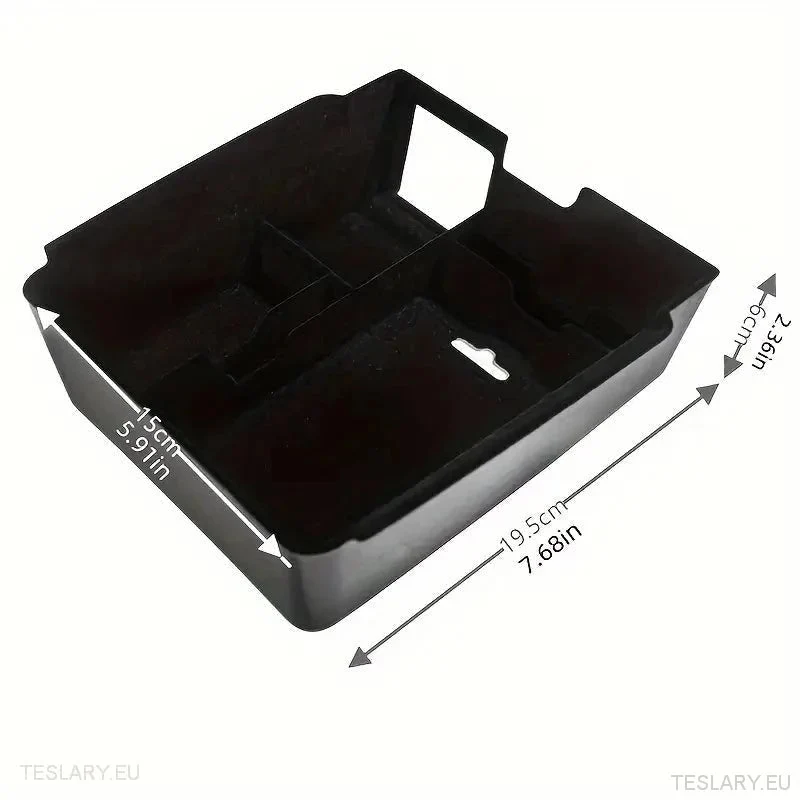 Tesla Model Y Center Console Heck Organizer Tablett