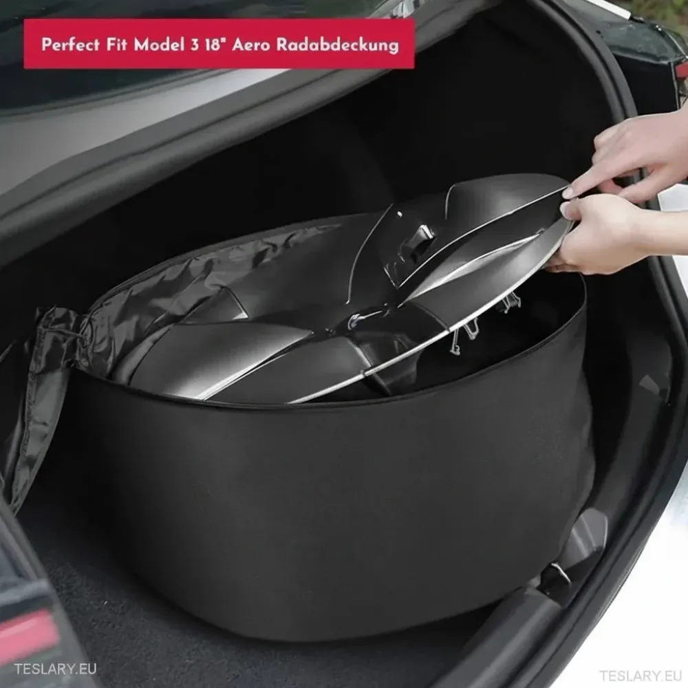 Tesla Model 3 Y Radabdeckung Aufbewahrungstasche für 18"oder 19"