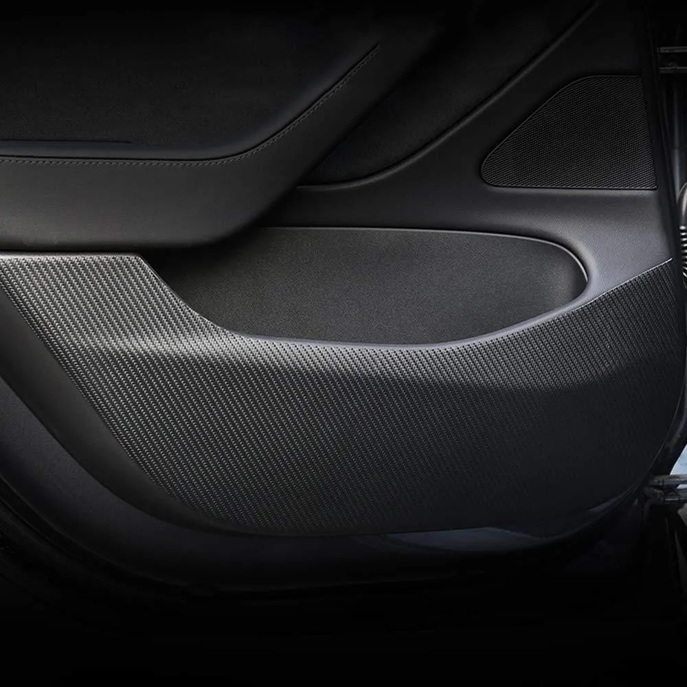 Tesla Model 3 Seitentür-Vinyl-Wrap-Guards-Set - Schützende Türkantenabdeckungen (4 Stück) für Model 3 (2017–2023)