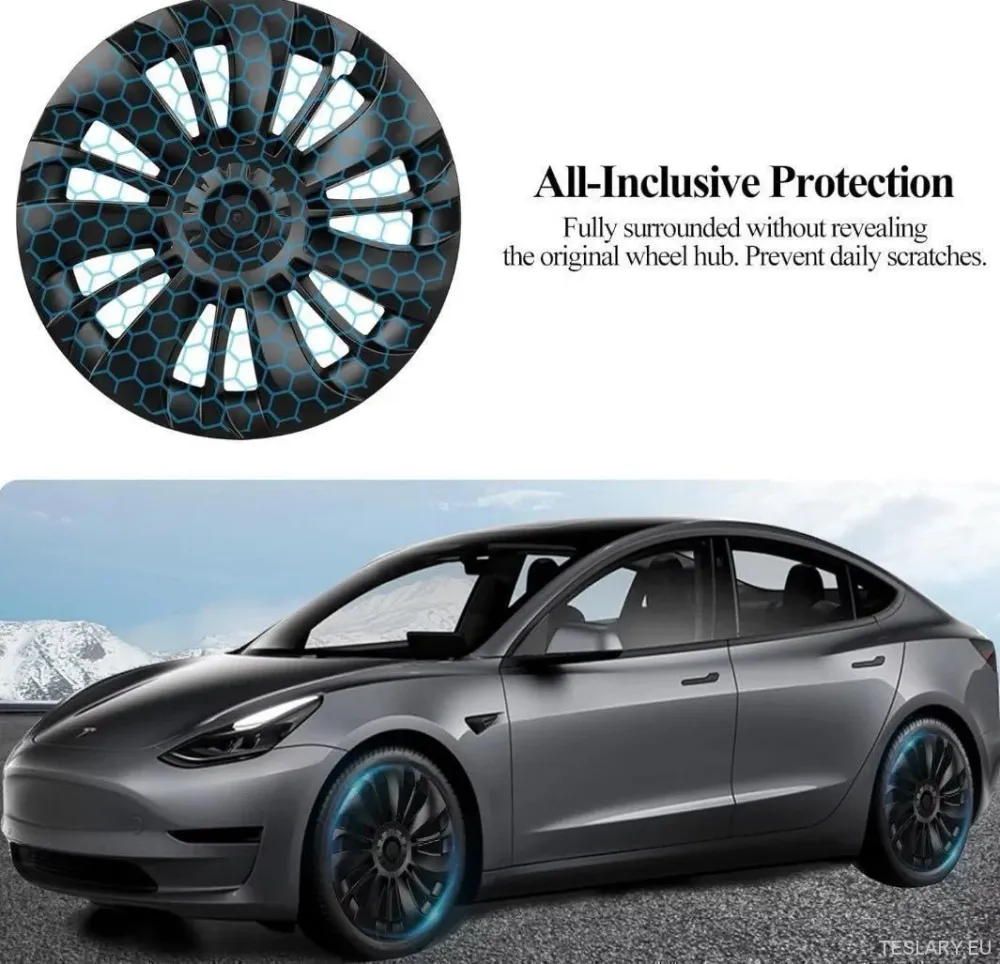 Tesla Modell Y 19" Radkappen im Ubertine-Stil im Performance-Stil