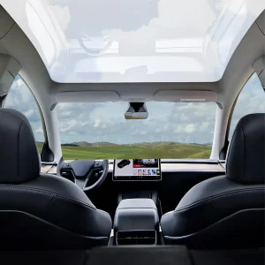 Tesla PDLC umschaltbarer Smart Glass Film Schiebedach Sonnenschutz für Model 3 und Model Y
