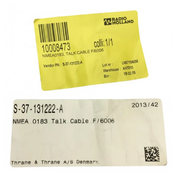 Thrane und Thrane NMEA 0183 Talk-Kabel S-37-131222-