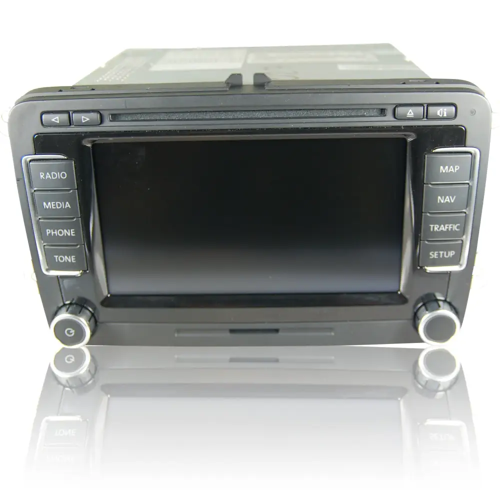 VW Touran RNS 510 Navi Reparatur · Display ist weiß