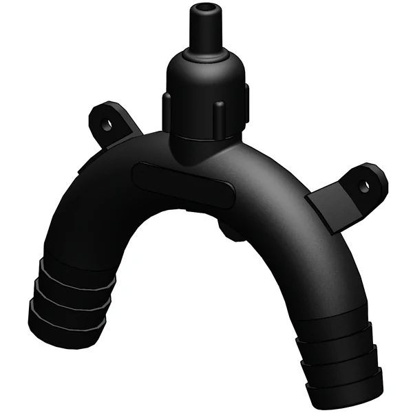 Trudesign, Hochschiebesicherung 25mm, schwarz