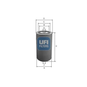 Original UFI Filters Kraftstofffilter SpinOn 24.089.00