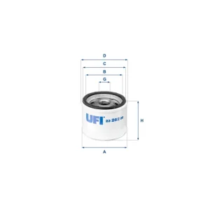 Original UFI Filters Ölfilter SpinOn 23.262.00
