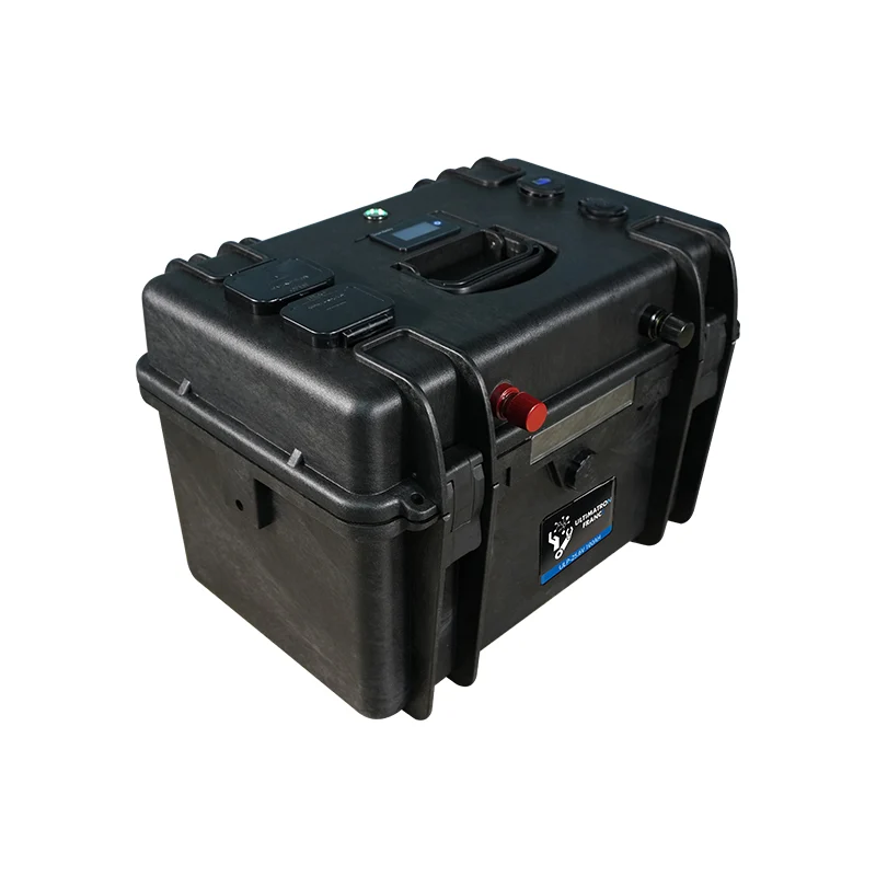 ULP-24-100 | Wasserdichte 24V LiFePO4 Versorgungsbatterie mit 100Ah