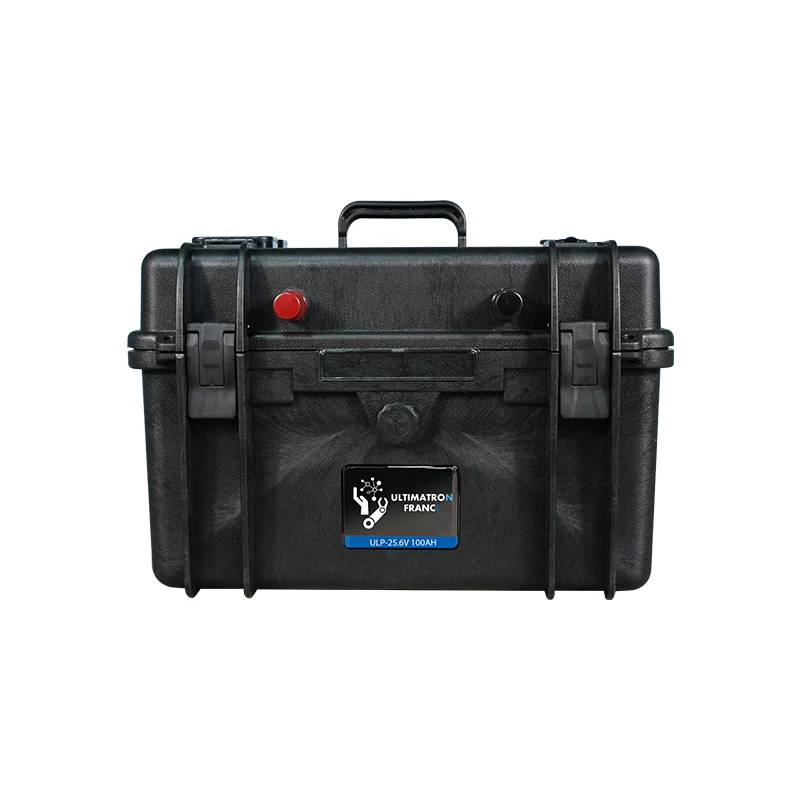 ULP-24-100 | Wasserdichte 24V LiFePO4 Versorgungsbatterie mit 100Ah