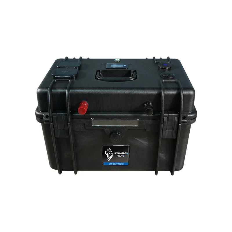 ULP-24-100 | Wasserdichte 24V LiFePO4 Versorgungsbatterie mit 100Ah