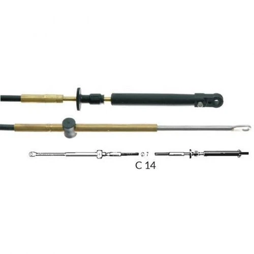 Ultraflex, Steuerkabel C14 OMC, 16 ft, 75 mm