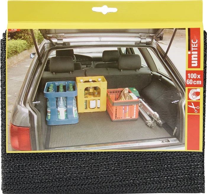 Unitec Kofferraummatte ( 4000363234 ) PVC grau L60xB100 cm