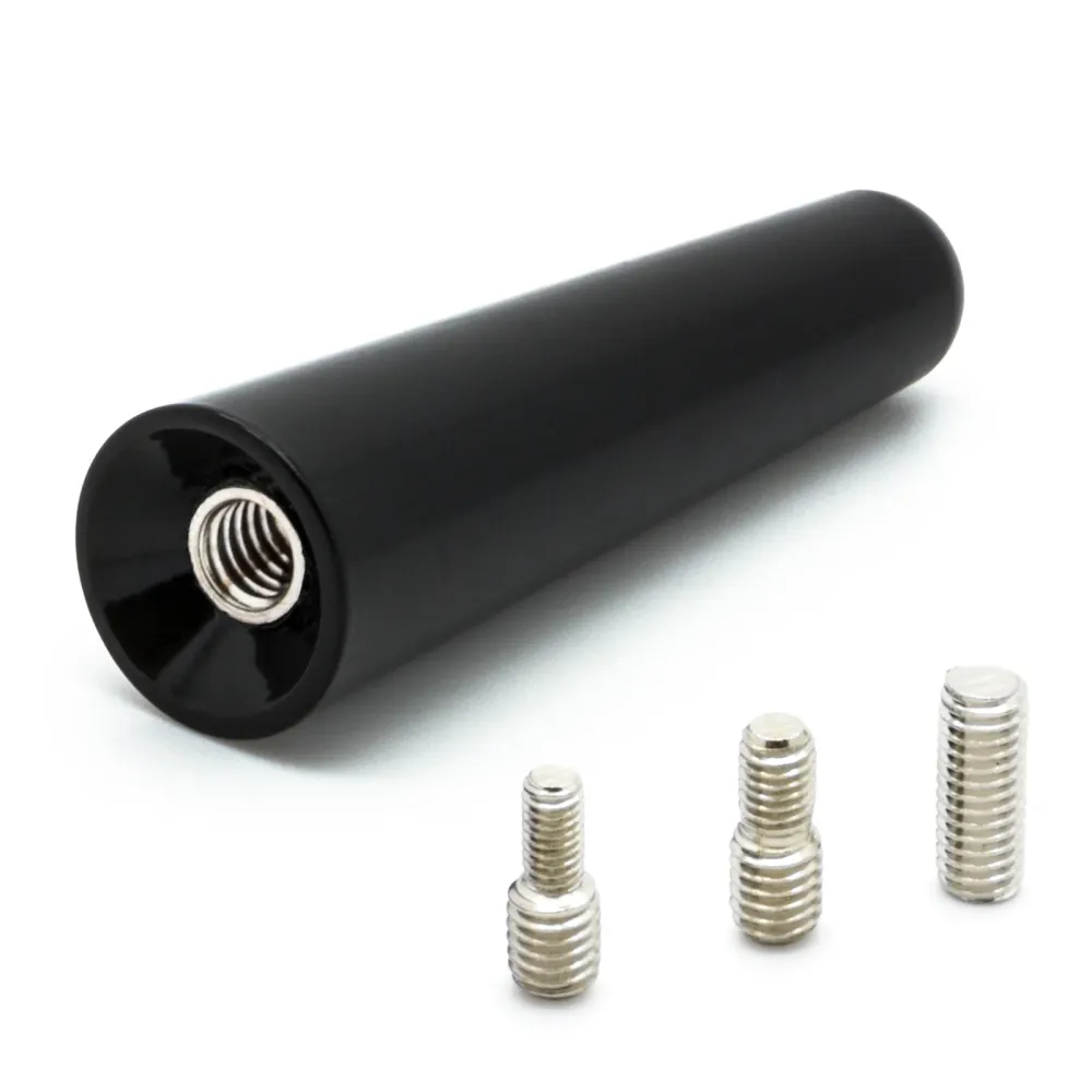 Universal Set 5cm KFZ Kurz Stabantenne Dachantenne + Antennenfuß Sockel Auto