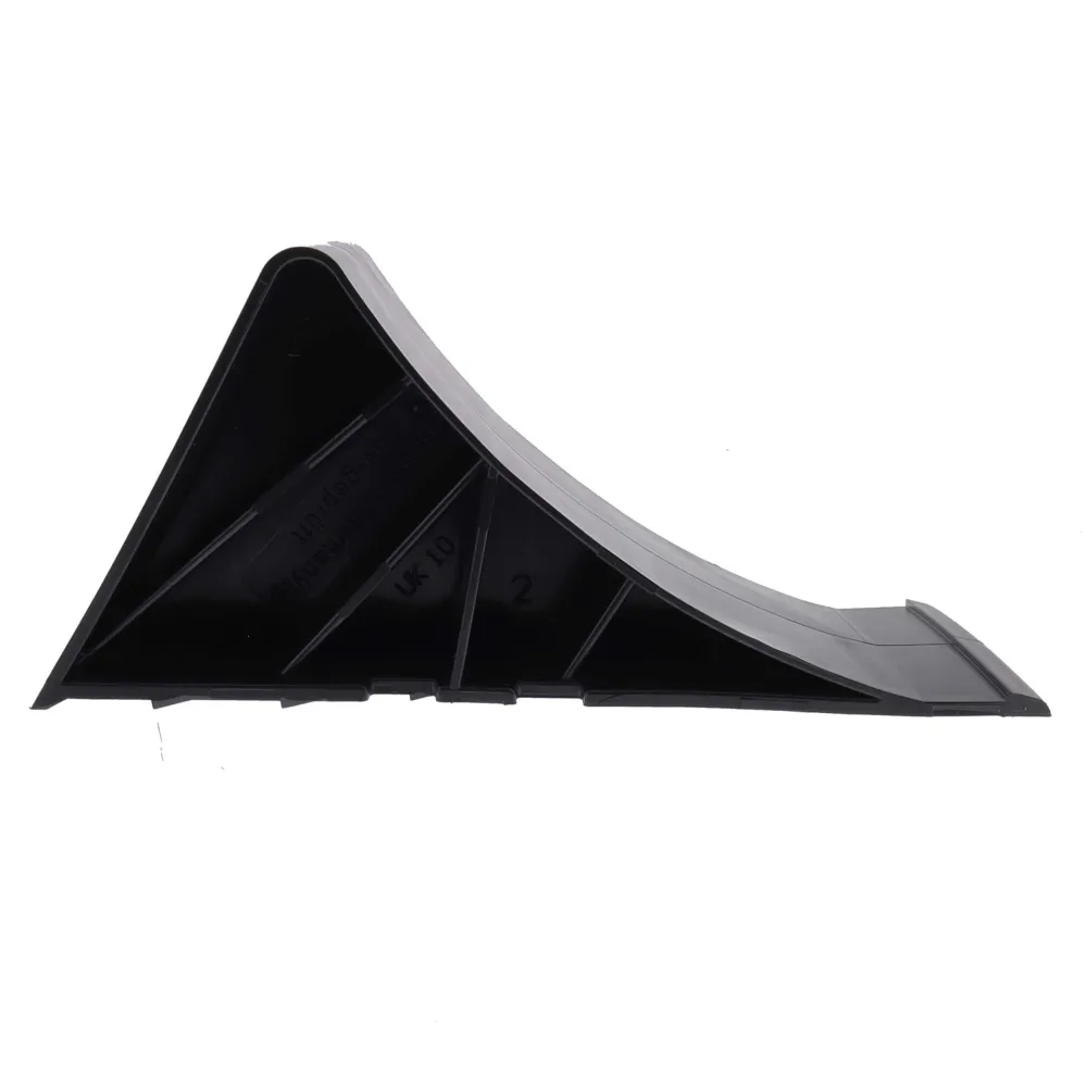 Unterlegkeil Bremskeil Schwarz mit Klipp-Halter