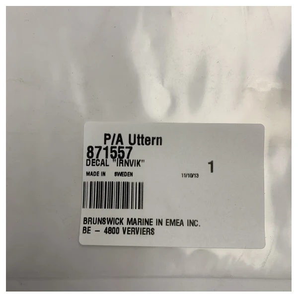 Uttern 570mm Marine Boot Aufkleber Set von 2 - 871557