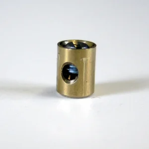 VENHILL Klemm-Zugnippel zylindrisch - MESSING 5,5X7,2MM