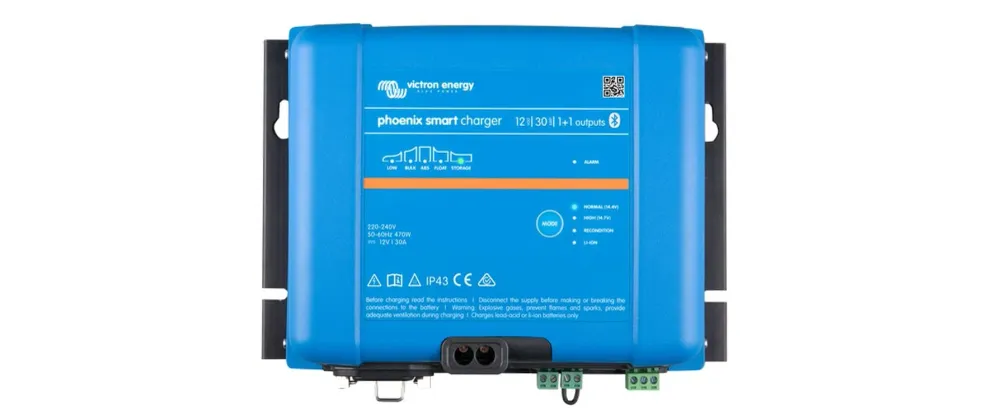 Victron Smart Ladegerät – 12 V 30 , IP43, für PKW, Li-Ion