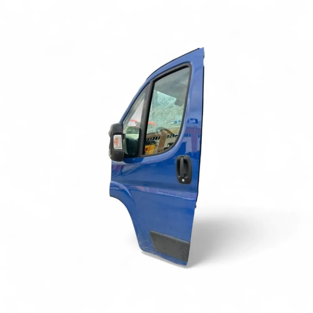 Vordere linke Tür blau Fiat Ducato III (L2H2) (2014 > ) Tür / Klappe
