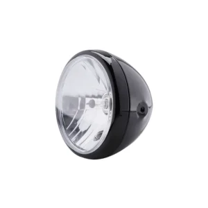 Vorderer Scheinwerfer Moto Reno Schwarz 7"
