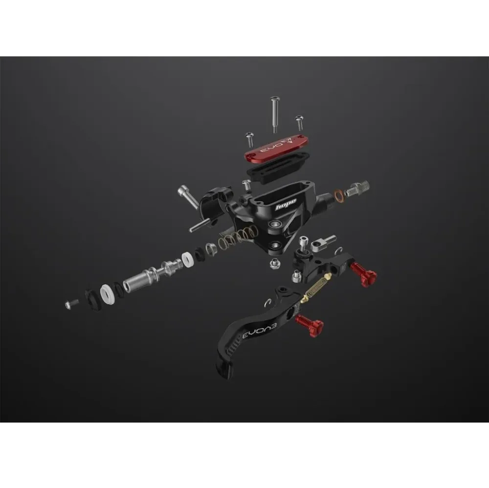 Vorderradbremse HOPE TECH 4 EVO X2 PM Silber/Rot