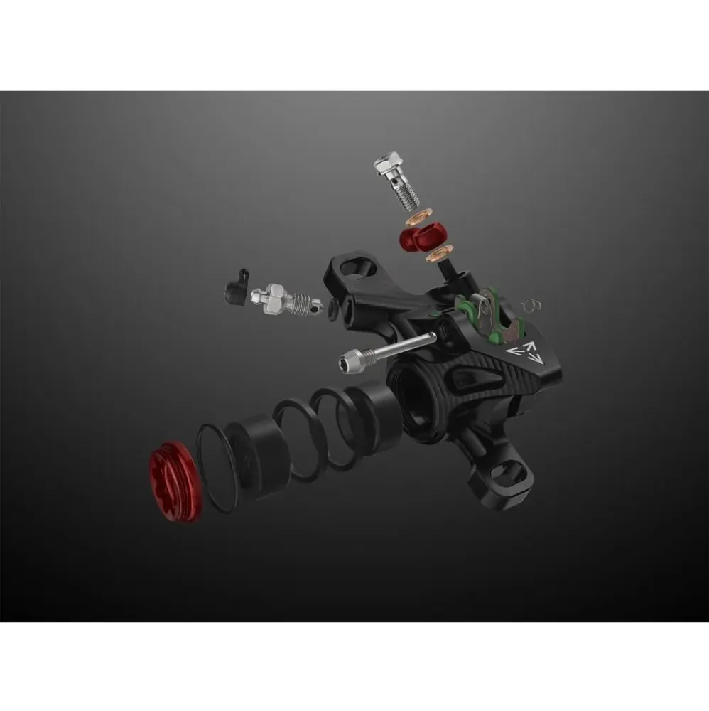 Vorderradbremse HOPE TECH 4 EVO X2 PM Silber/Rot