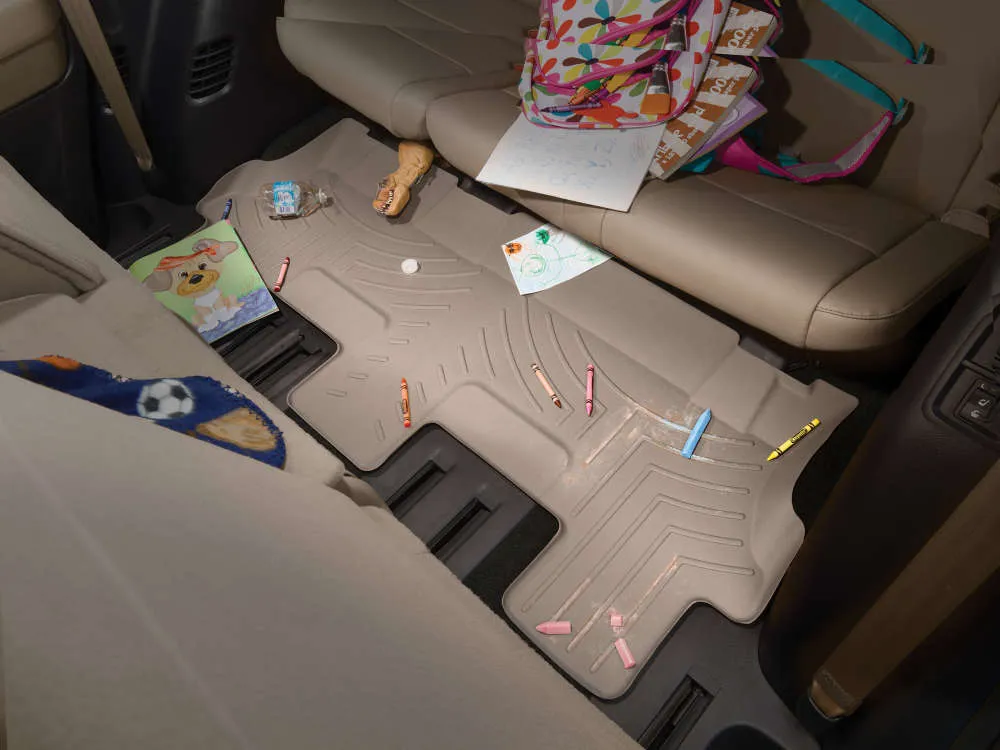 WEATHERTECH Fußmatte BMW M3 Competition - Limousine (2021 - 2024), Fußraum 2. Reihe/hinten