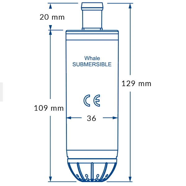 Whale-Pantry-Pumpe GP1392 inline