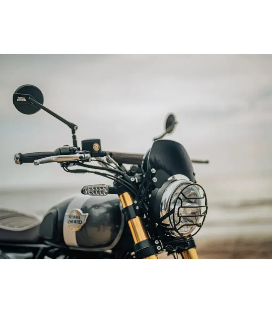 Windschutzscheibe Niedrig Schwarz für Bear 650 - Royal Enfield