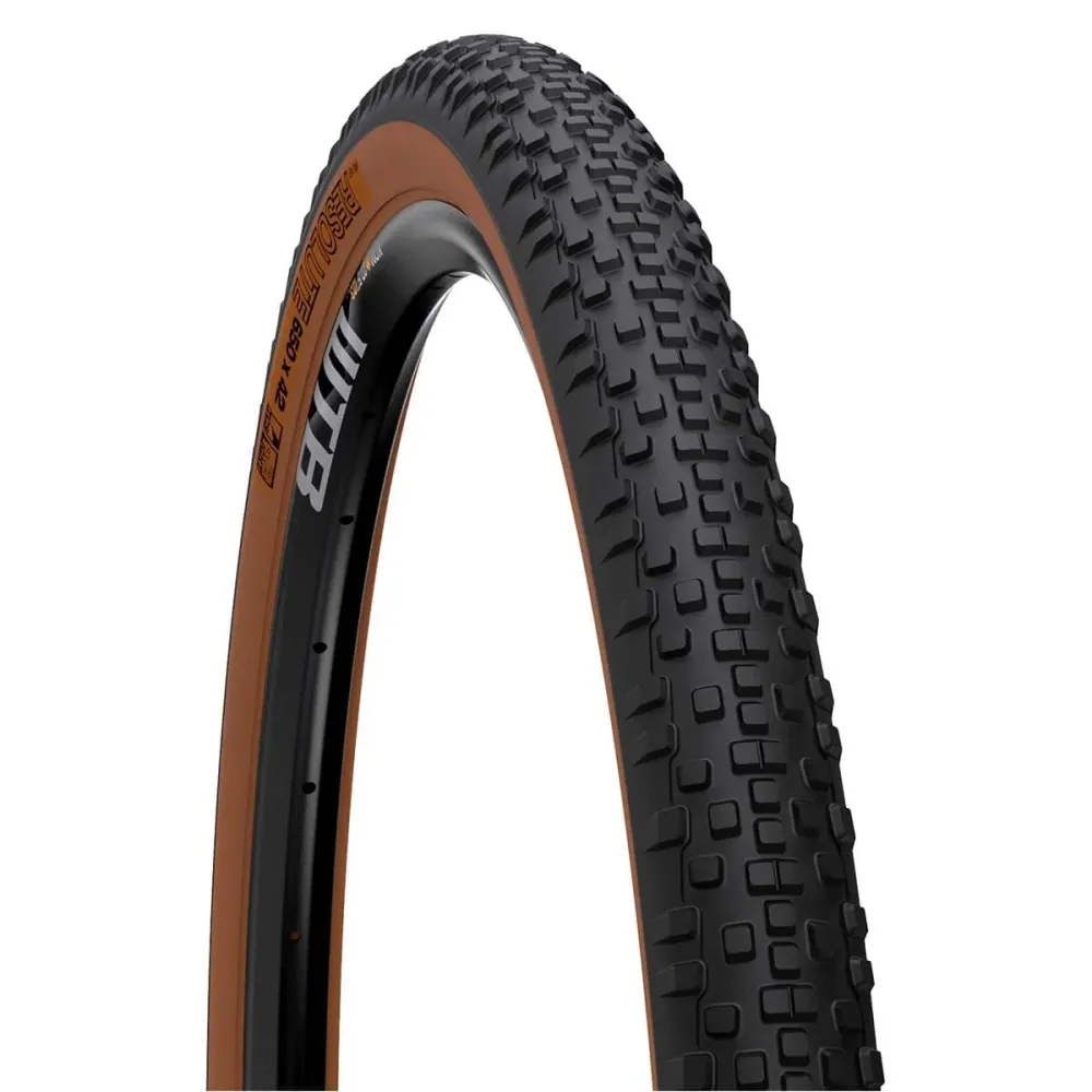 WTB-Reifen RESOLUTE TCS LIGHT FAST ROLLING DUAL DNA SG2 60tpi 700x42c Tubeless Ready Beige