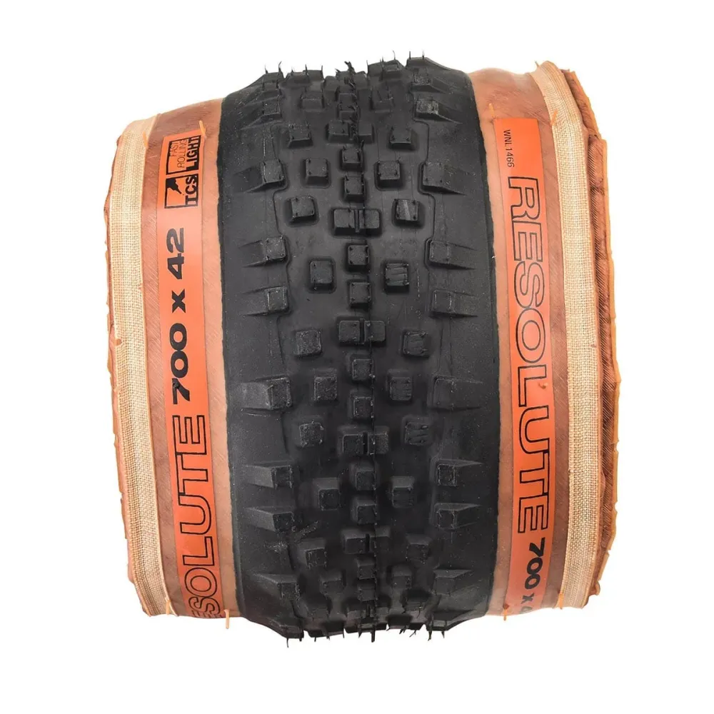 WTB-Reifen RESOLUTE TCS LIGHT FAST ROLLING DUAL DNA SG2 60tpi 700x42c Tubeless Ready Beige