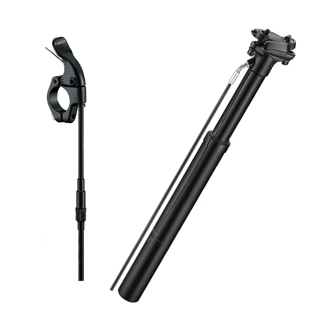 Teleskopsattelstütze 31,6x125mm aus Aluminium 6061 - Außenliegendes Kabel XON