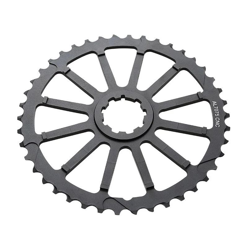 Vergrößertes einzelnes Hinterrad-Kettenblatt 40 Zähne Schwarz für SRAM/SHIMANO XON
