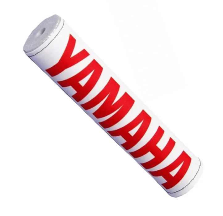 Yamaha DT 50 125 200 Lenkerpolster Rolle Rot Weiß NEU