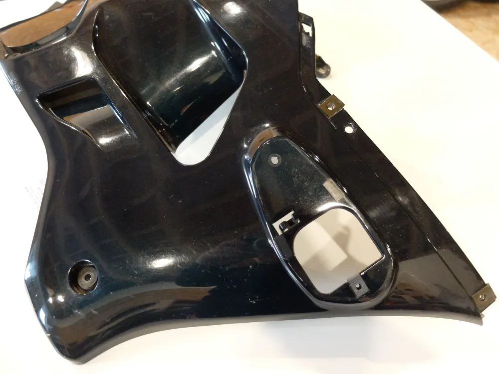 Yamaha GTS1000A 4BH Seitenverkleidung rechts grün 4BH-2835K-00
