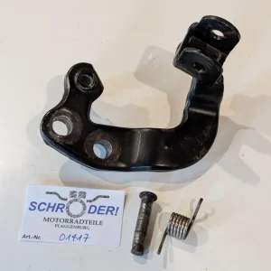 Yamaha XT600 43F Fussrastenhalter vorne rechts Konsole Bremshebel 34L-27422 gebraucht